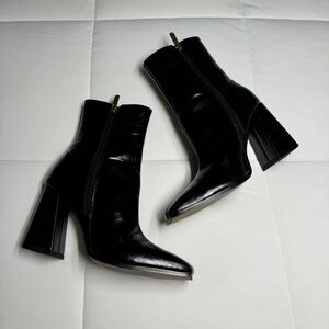 Women’s Black Ankle Boots Size 4